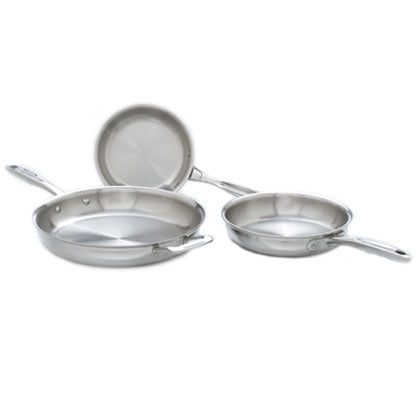 3- Piece Fry Pan Set - 360 Cookware